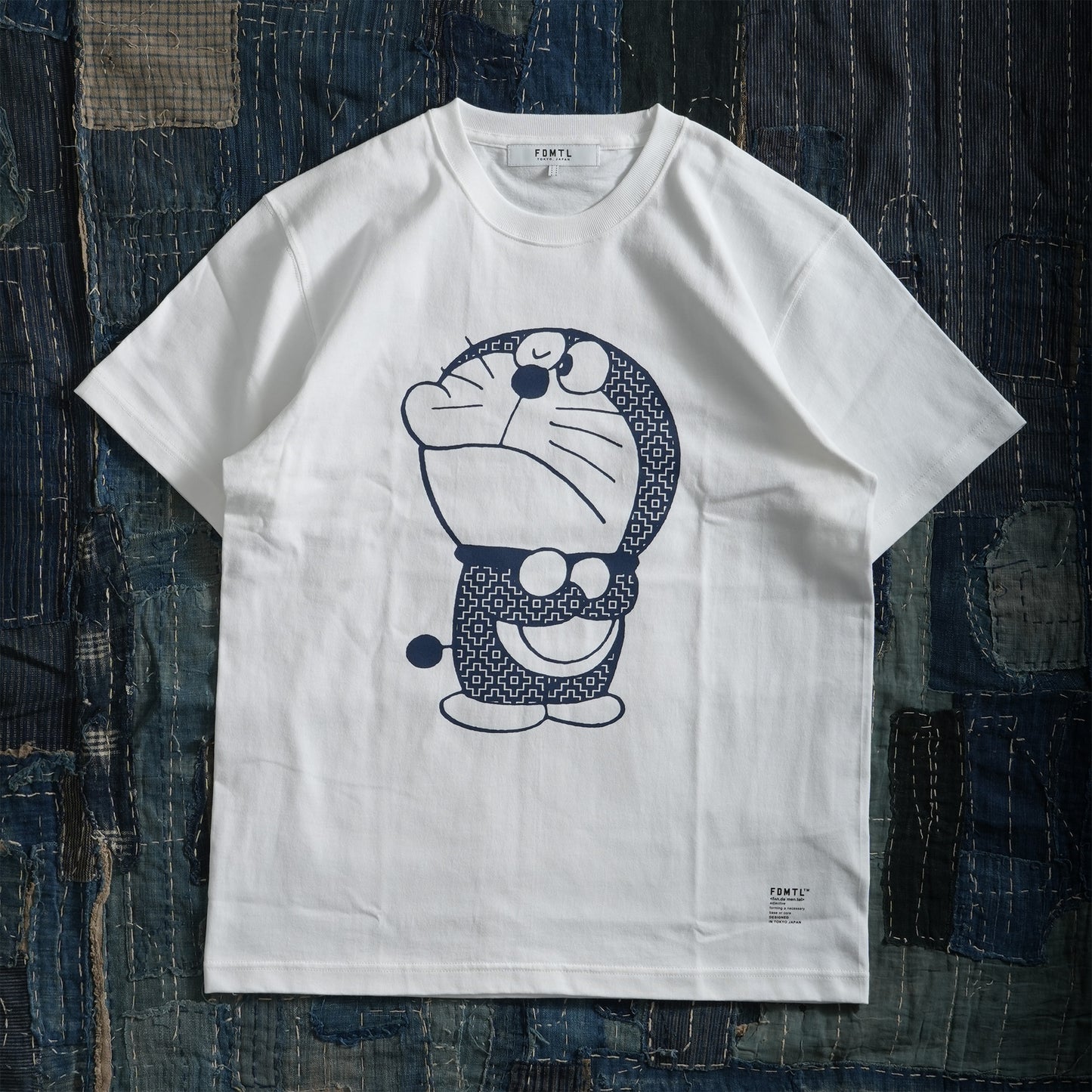 刺し子ドラえもんTシャツ