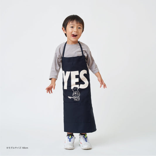ドラえもん　KIDS　エプロン　NAVY