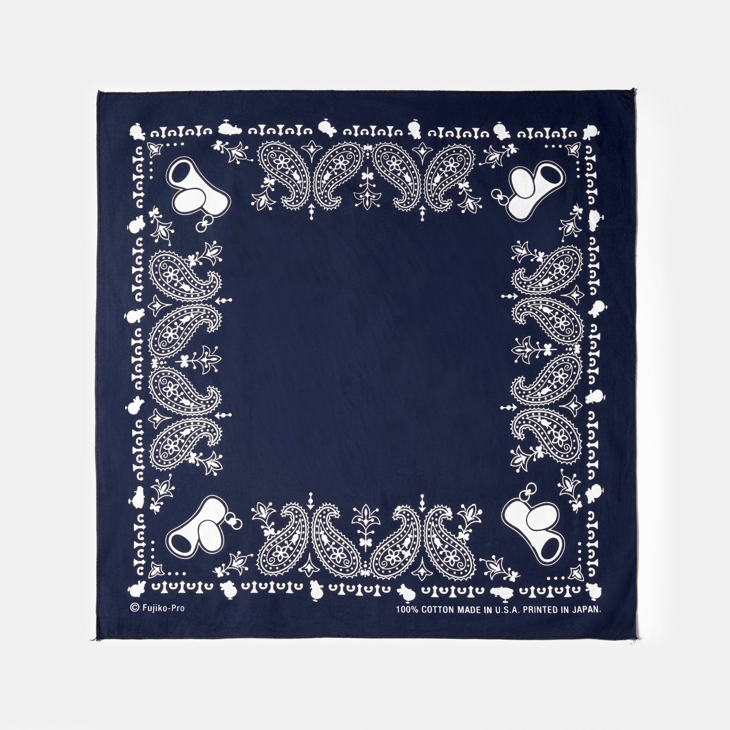ドラえもんチャンネルアイコンバンダナ　NAVY　