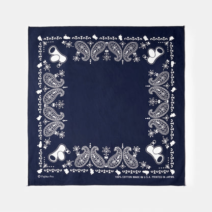 ドラえもんチャンネルアイコンバンダナ　NAVY　