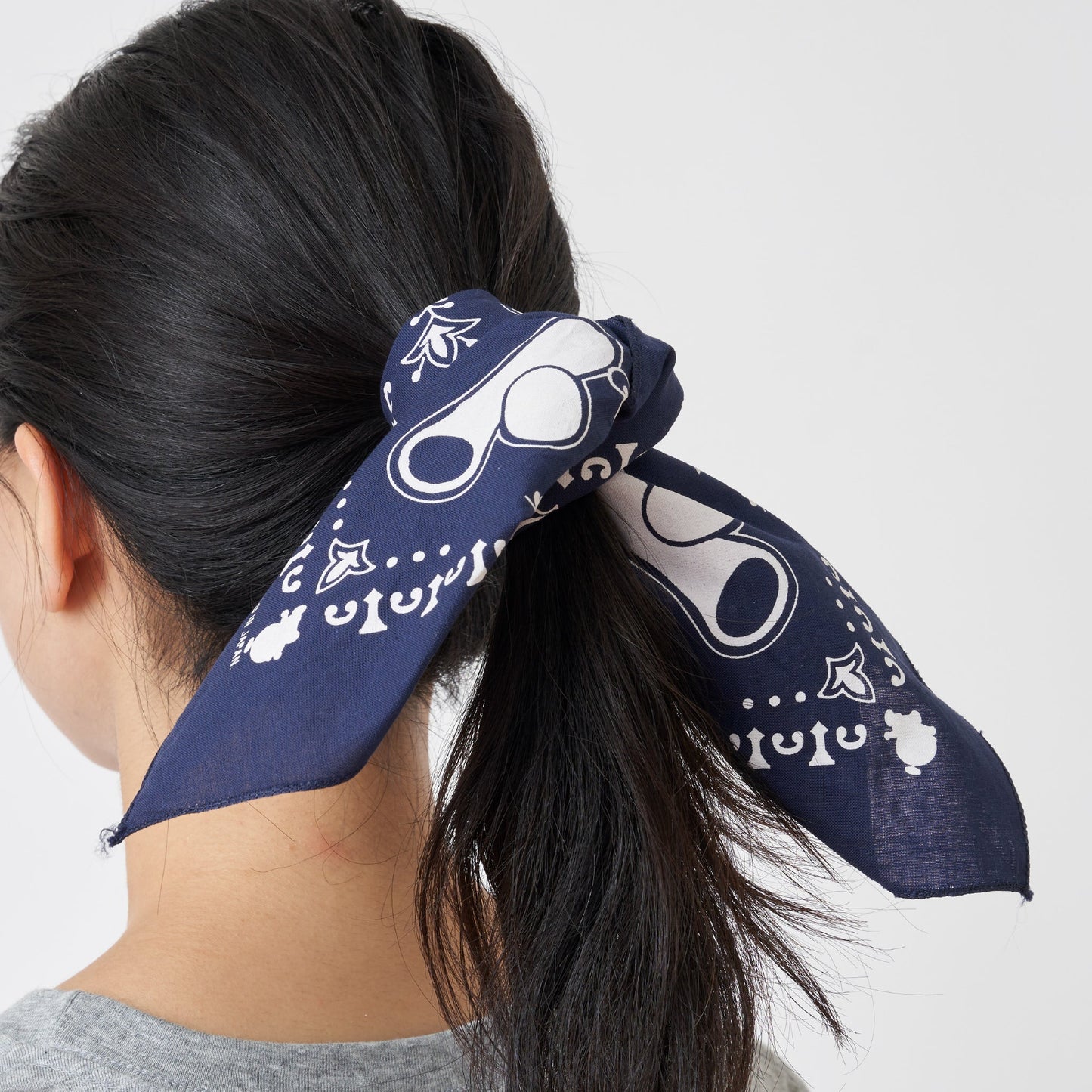 ドラえもんチャンネルアイコンバンダナ　NAVY　