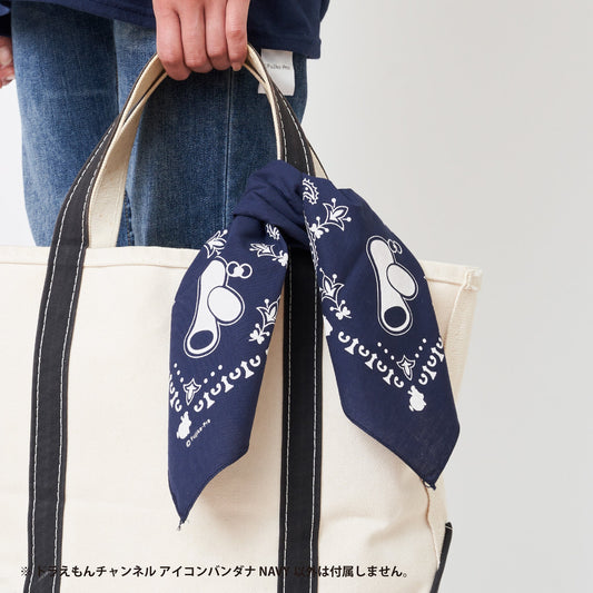 ドラえもんチャンネルアイコンバンダナ　NAVY　