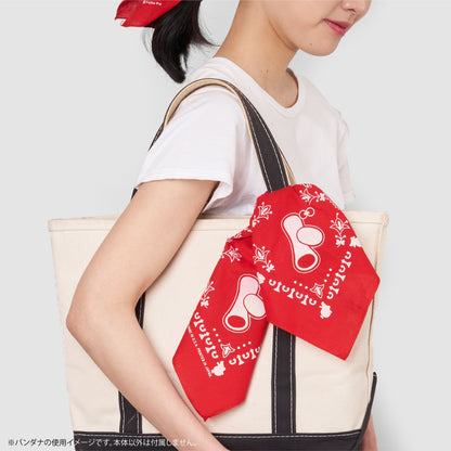 ドラえもんチャンネルアイコンバンダナ　RED