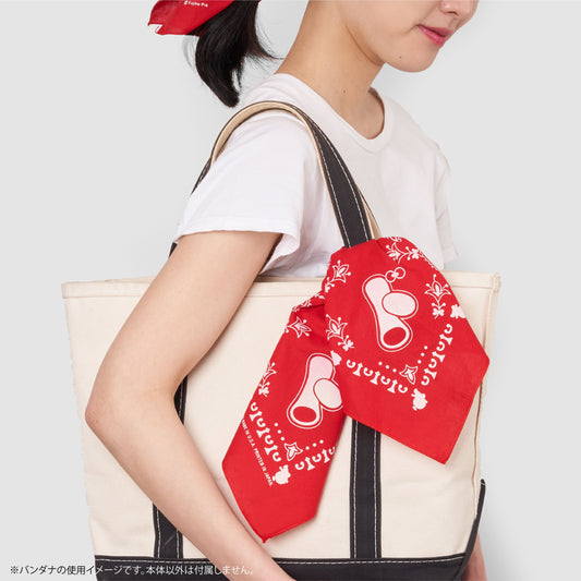 ドラえもんチャンネルアイコンバンダナ　RED