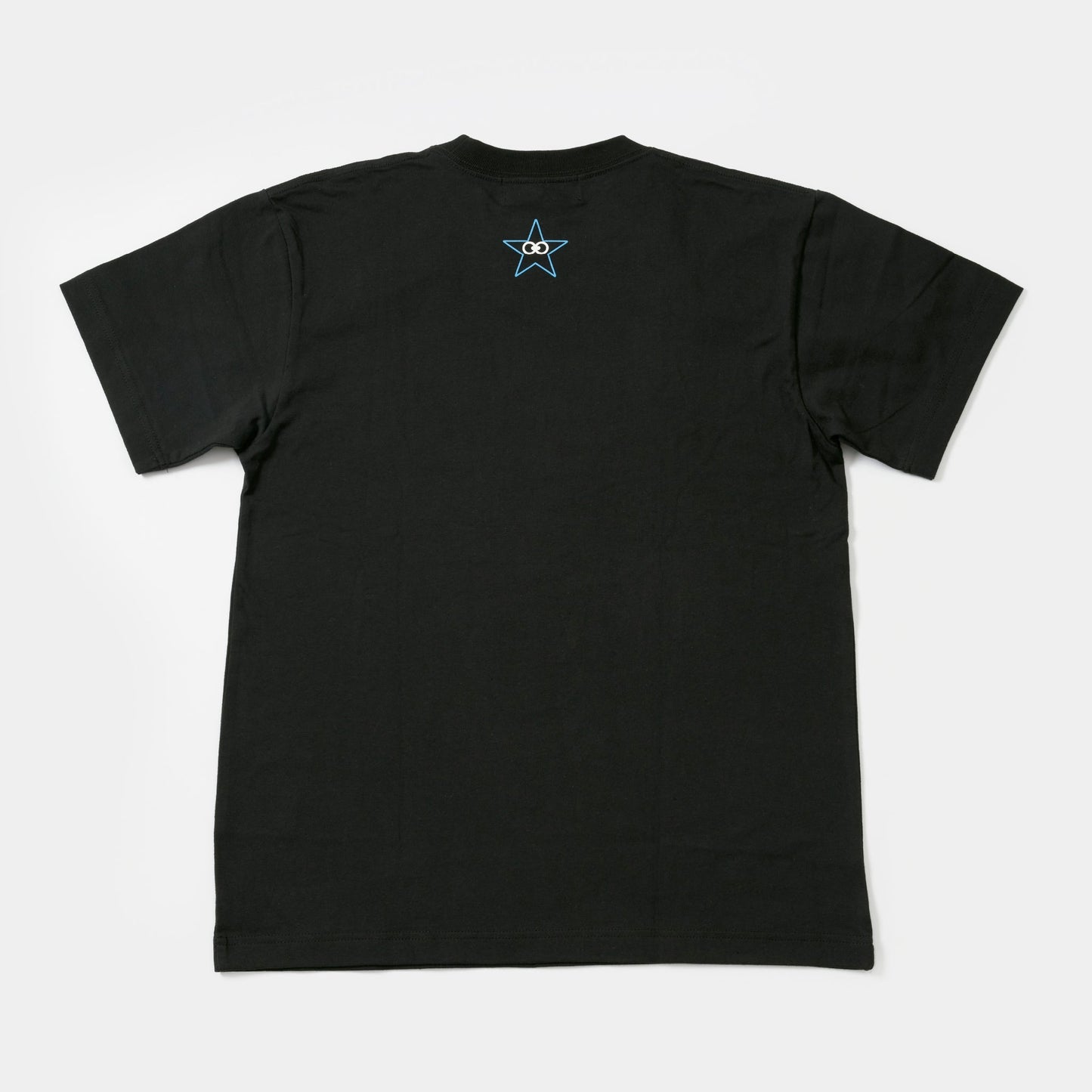 ドラえもん　フロントプリントTシャツ　BLACK