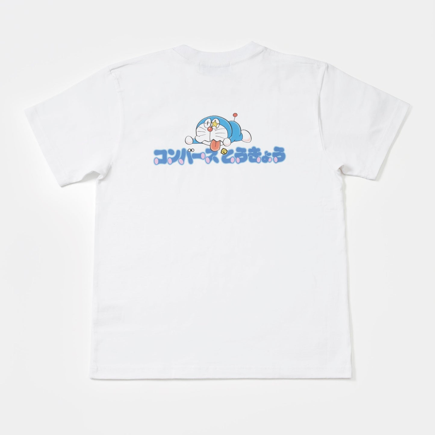 ドラえもん　バックプリントTシャツ　WHITE