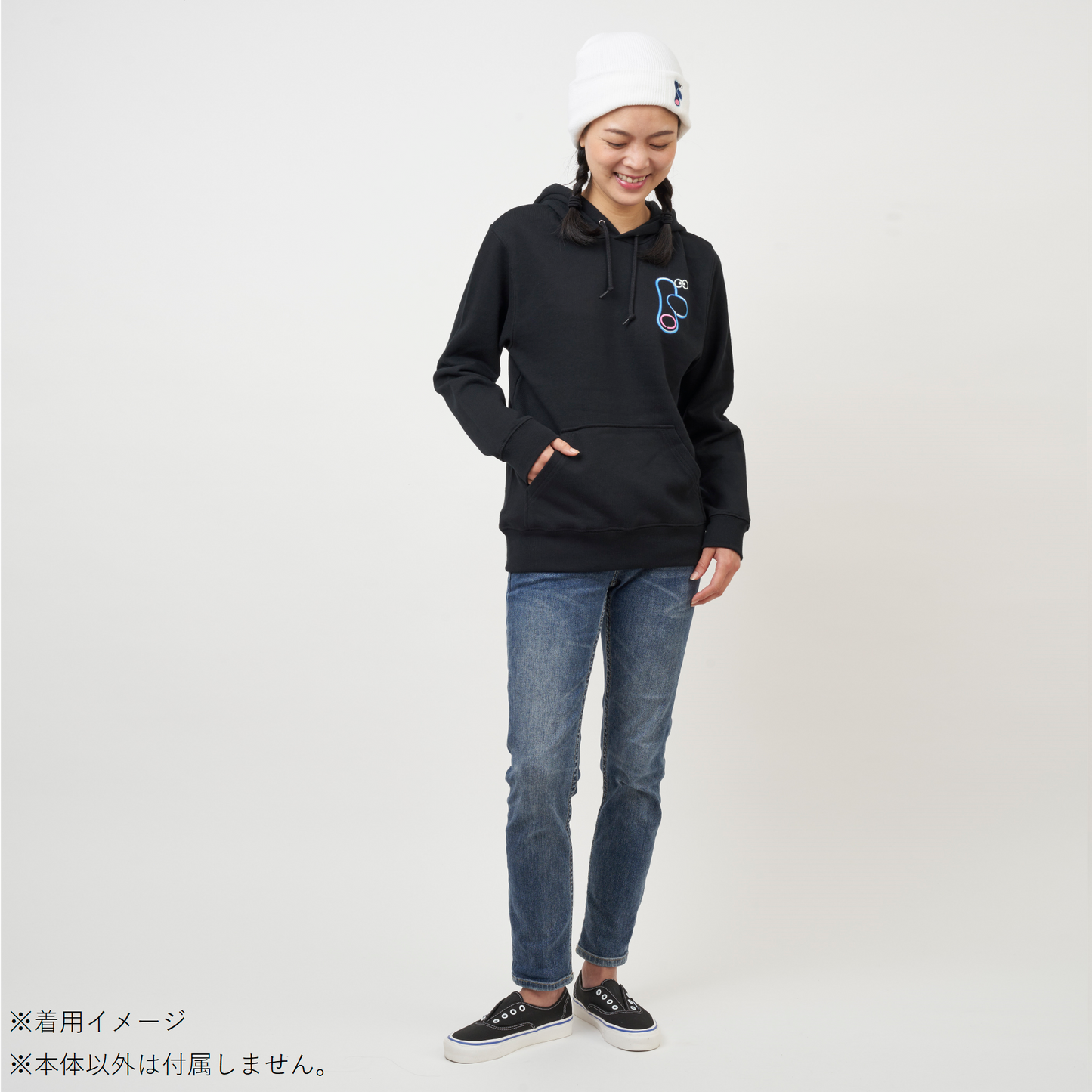 ニットキャップ（ド） WHITE　
