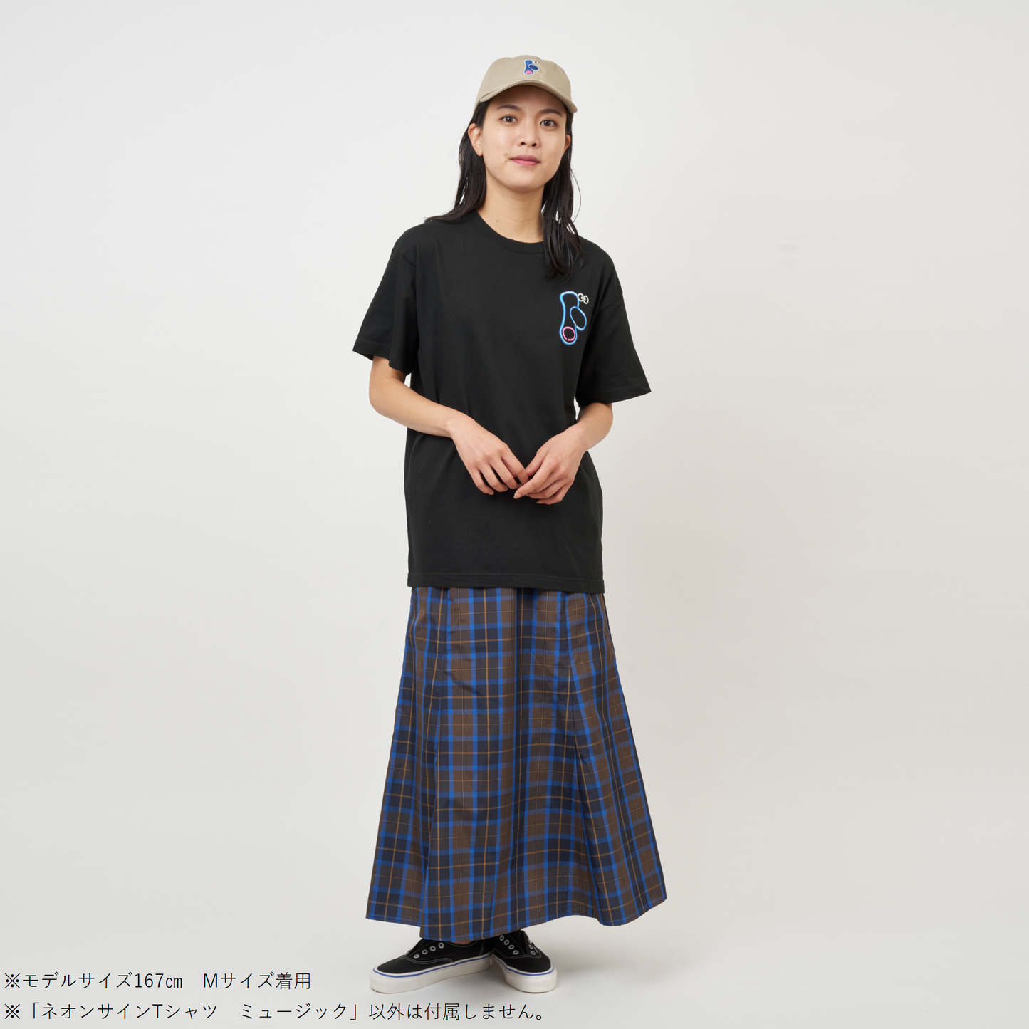 ネオンサインTシャツ　ミュージック
