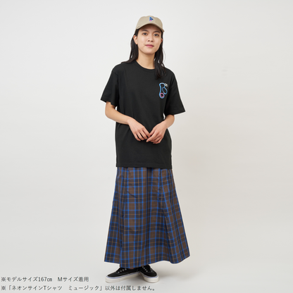 ネオンサインTシャツ　ミュージック