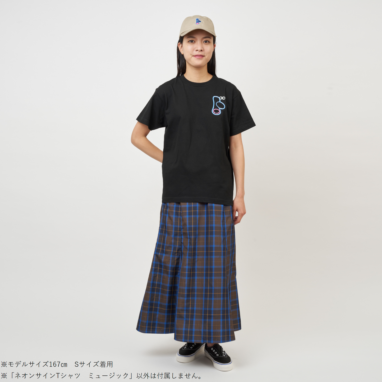 ネオンサインTシャツ　ミュージック