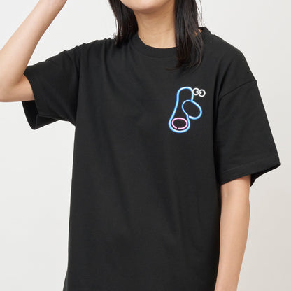 ネオンサインTシャツ　ミュージック