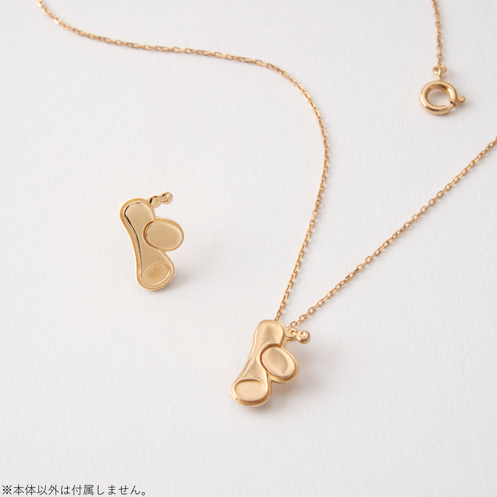 「ド」ピアス（シングル）GOLD