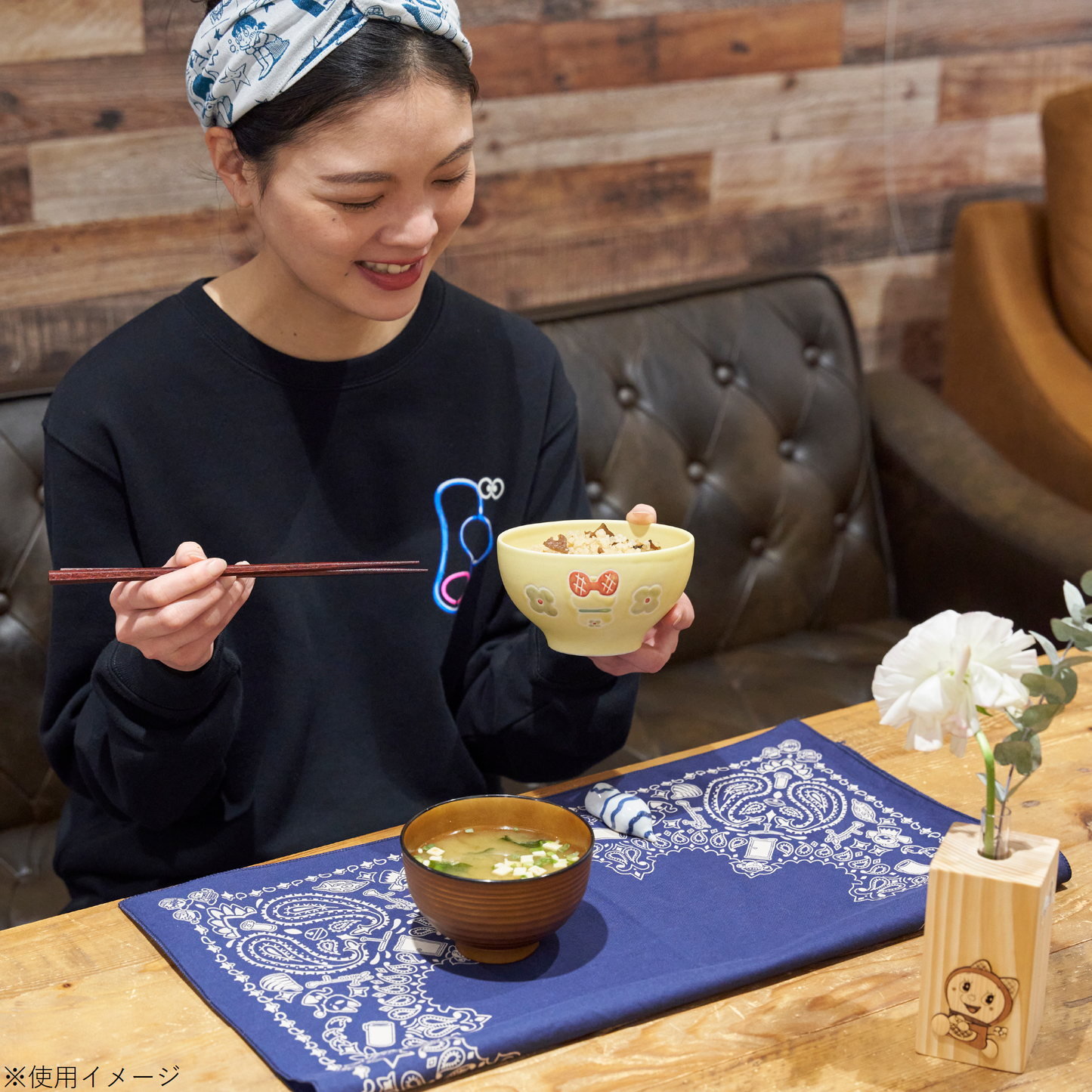 ドラミちゃん　お茶碗　