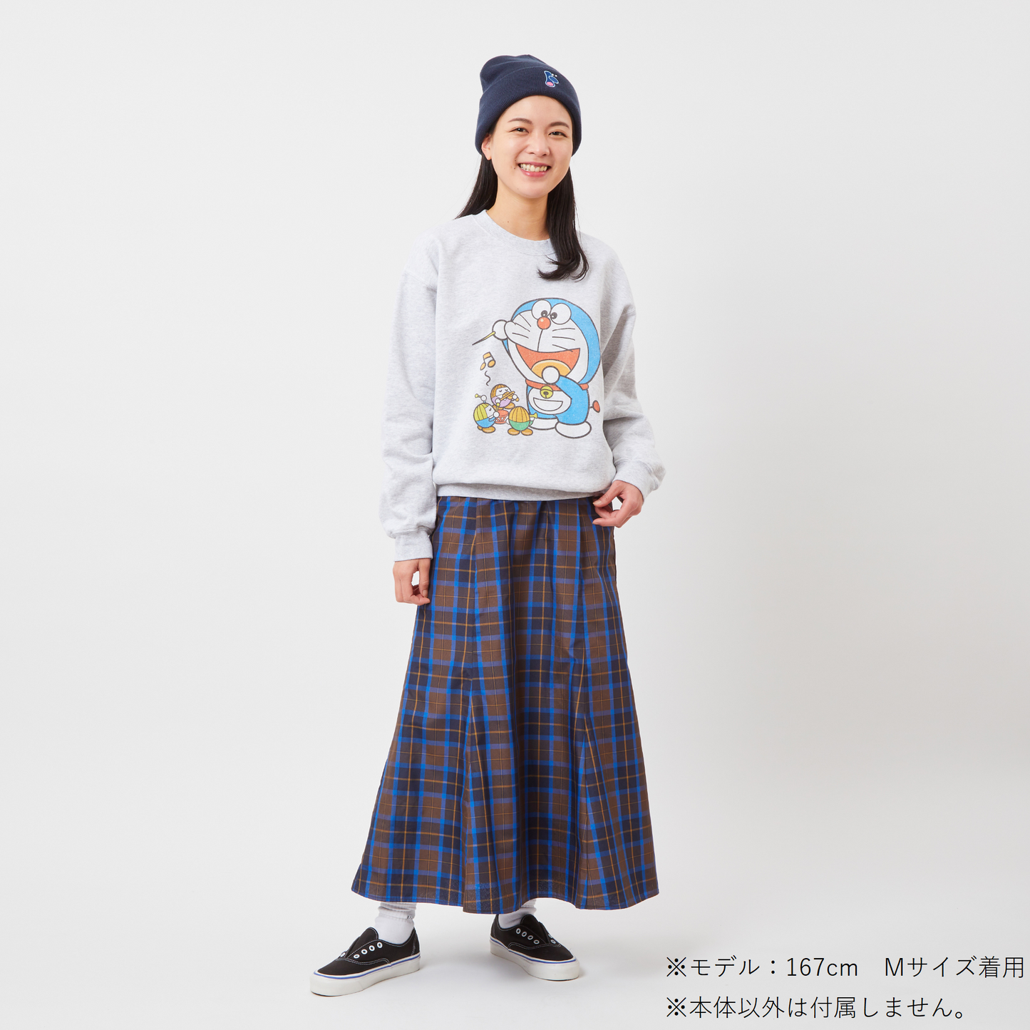 ヴィンテージ加工デザインスウェット（ムード盛り上げ楽団）GRAY