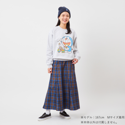 ヴィンテージ加工デザインスウェット（ムード盛り上げ楽団）GRAY