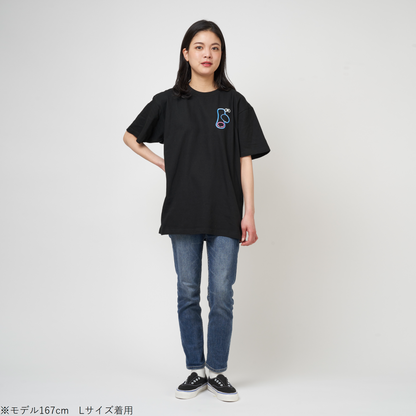 ネオンサインＴシャツ　三日月　