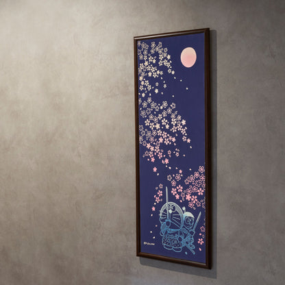 手ぬぐい（月下桜）
