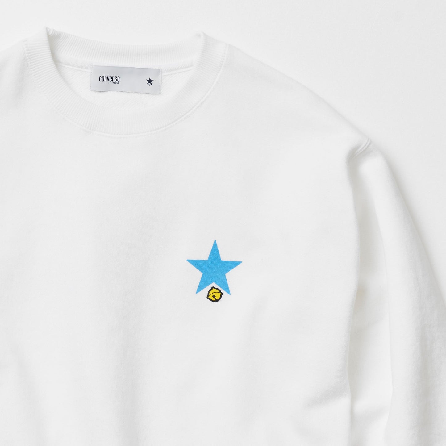 ドラえもん　バックプリントスウェット　WHITE