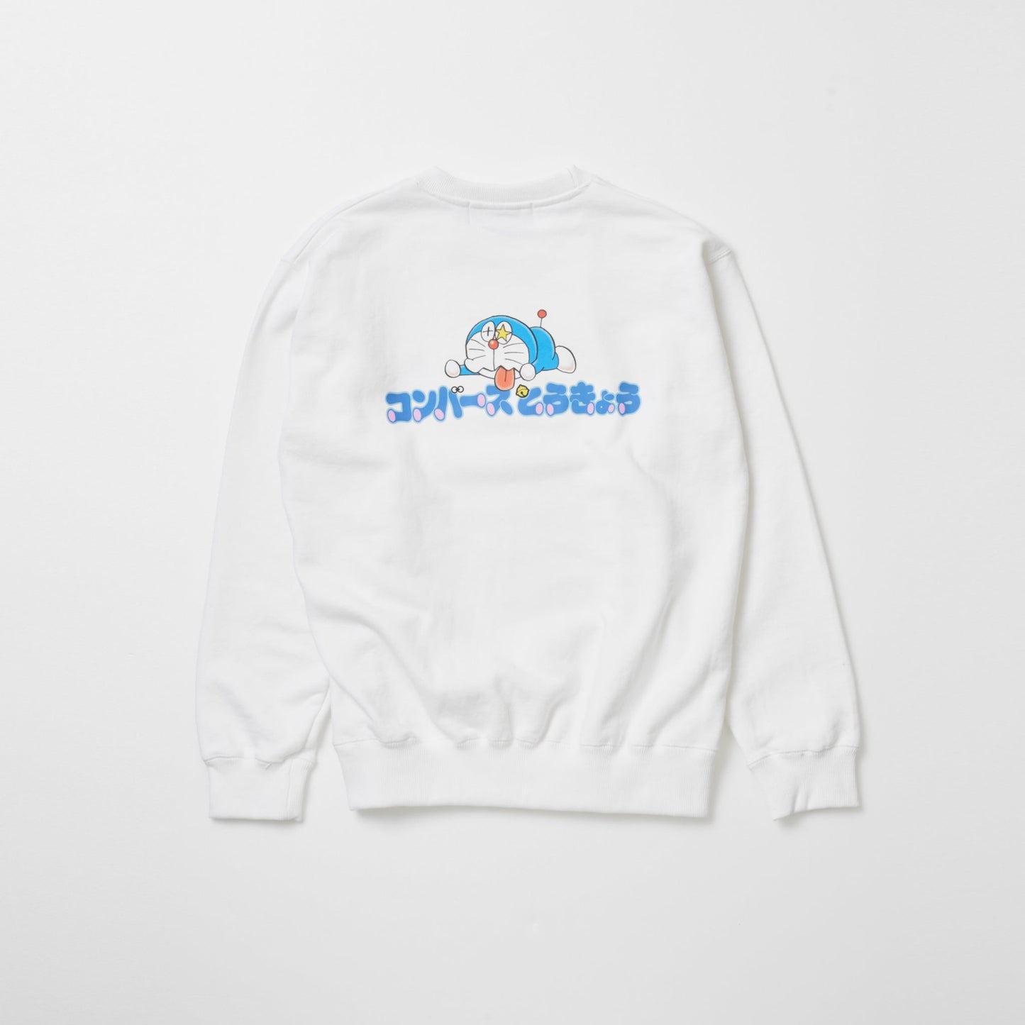 ドラえもん　バックプリントスウェット　WHITE