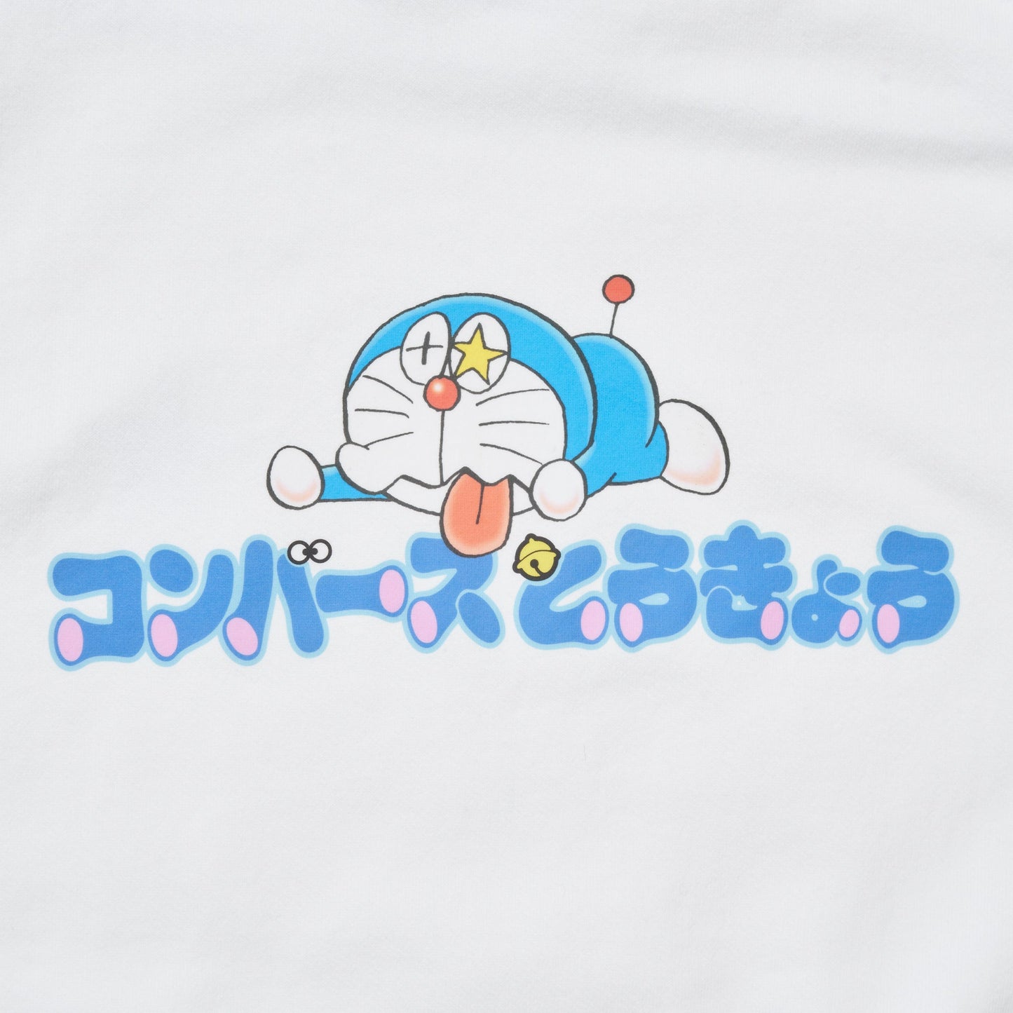 ドラえもん　バックプリントスウェット　WHITE