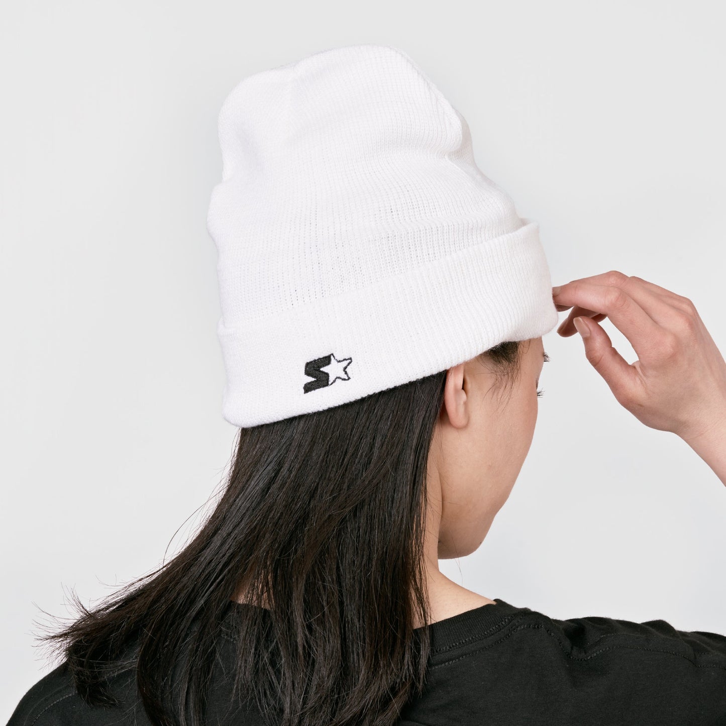 ニットキャップ（ド） WHITE　