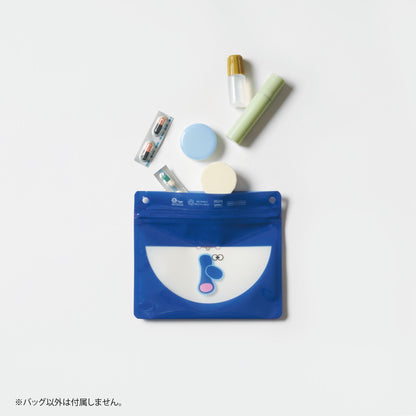 ドラえもんチャンネル限定デザイン　Pake® ジッパーバッグ（小）